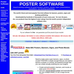 Poster Software - Poster, Banner, Sign, Presentation, and Publishing Software