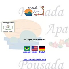 pousadaaparas.com.br Portugu&ecirc;s, English, Deutsch