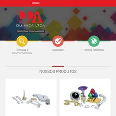  Política de Qualidade, Política Ambiental, Missão, PRODUTOS