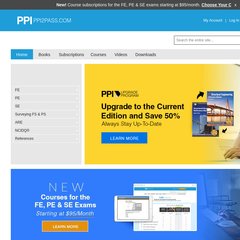 PPI - Review Materials for PE, FE/EIT, ARE, NCIDQ, LEED, LARE exams