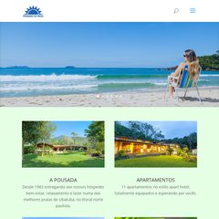 Praia do F&eacute;lix - Pousada da Praia - Ubatuba - SP - Brasil