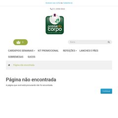 Spa Posse do Corpo - Congelados Light