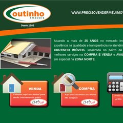 PRECISO VENDER MEU IMÓVEL - COUTINHO IMÓVEIS / 2568-7000