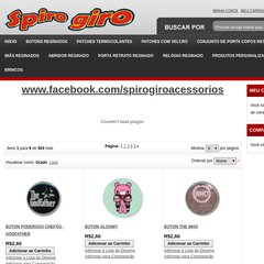 SPIRO GIRO - Acessórios Personalizados - Botons Resinados - Patches Termocolante