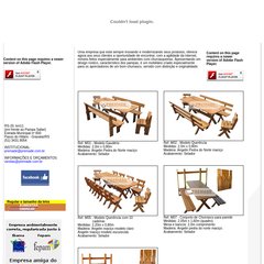 &raquo; PREMADE - Conjuntos de Mesas e Bancos e Acess&oacute;rios para Churrasco &laquo;