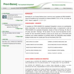 Previ-Banerj - "Em Liquida&ccedil;&atilde;o Extrajudicial" &raquo; Bem