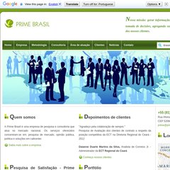 primebrasil.net PrimeBrasil, Política de Acessibilidade, Empresa