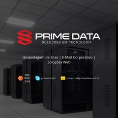 PRIME DATA - SOLUÇOES EM WEB | Uma empresa Sim Design