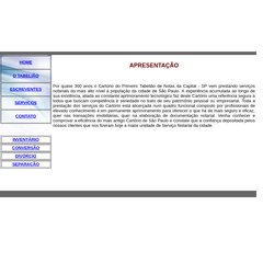 Primeiro Cart&oacute;rio de Notas da Capital - SP