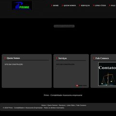  Fale Conosco, QUEM SOMOS, SERVIÇOS, LINKS ÚTEIS