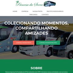 princesadaserra.tur.br Empresa, Nossa Frota, Pacotes