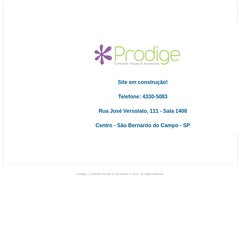 Sistema de Gestão Prodige
