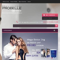 Produtos Profissionais para Cabelo e Salão de Beleza - Probelle
