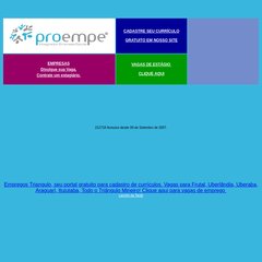 :: PROEMPE - ESTÁGIOS UBERABA ::