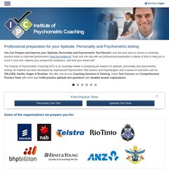Free Practice Psychometric Tests, Psychometric Tests Examples - Aptitude Tests,