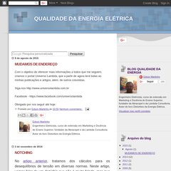 QUALIDADE DA ENERGIA ELÉTRICA