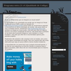Programa entra 21 c# (Qualidade de Código)
