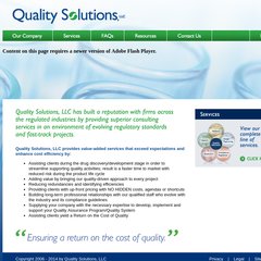 Quality Solutions, LLC - Welcome