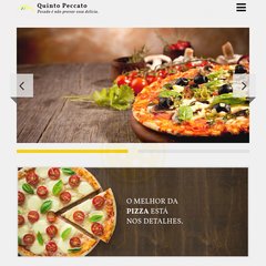 Capa Tele Pizza Quinto Peccato