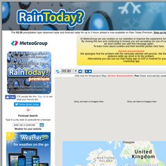www.Raintoday.co.uk - Will it Rain Today? | Rain radar