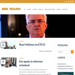 Blog Raul Velloso | Economista – Consultor econômico e colunista dos jornais