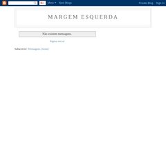 margem esquerda