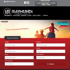 Bem vindo - Imobili&aacute;ria Raymundi - Blumenau SC