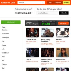 Reaction GIFs | Reply with a GIF