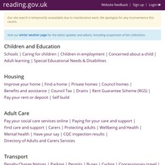 Homepage | Reading Borough Council