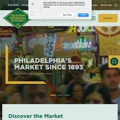 readingterminalmarket.org MERCHANTS, EVENTS, GIFT CERTIFICATES