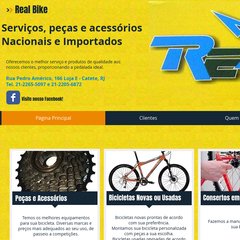 Real Bike - Bicicletas, Pe&ccedil;as e Acess&oacute;rios.