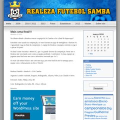 realezafs.wordpress.com Realeza Futebol e Samba, Início, Fotos