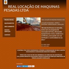 REAL LOCAÇÃO DE MAQUINAS PESADAS LTDA
