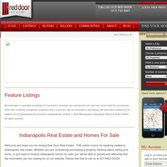 Www Reddoorindy Com Indianapolis Real Estate
