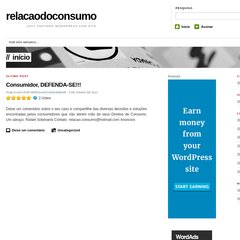  Consumidor,&nbsp;DEFENDA-SE!!!, defesaaoconsumidor, Deixe um comentário