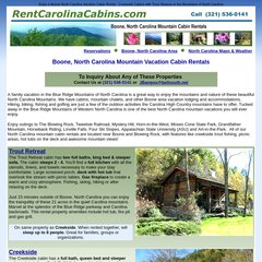 Www Rentcarolinacabins Com Rent Boone North Carolina Mountain Cabin