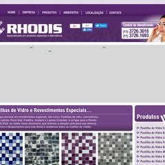 Pastilhas de Vidro, Litocerâmicas, Pastilha de Vidro é na Rhodis.