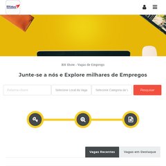  Alterar Currículo, Lembrar Senha?, Cadastre-se, Inserir Vaga