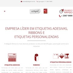 Adegraf - Etiquetas Adesivas Brancas, Etiquetas Adesivas Personalizadas, Tag, Rótulos,