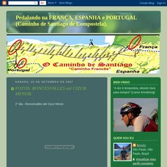 Pedalando na FRANÇA, ESPANHA e PORTUGAL (Caminho de Santiago de Compostela).