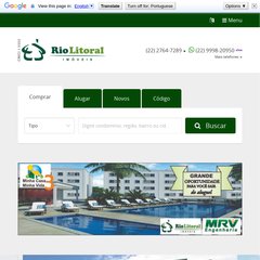 Rio Litoral Imóveis - Apartamentos, casas, sobrados, salas comerciais e terrenos.