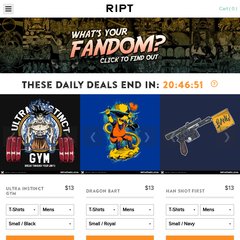 riptapparel.com graphic tees, cool shirts, awesome t shirts