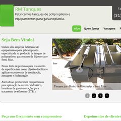 Tanques de polipropileno | Equipamentos para Galvanoplastia