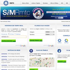  Citybus, Conheça o Citybus, Linhas e Trajetos, Mapa da Rede