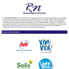 RN Representa&ccedil;&otilde;es - Representante da Hth e Transsen em Goiás, Tocantins