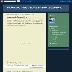  Links para esta postagem, Projeto Feira do Livro, 09:57, 0 comentários