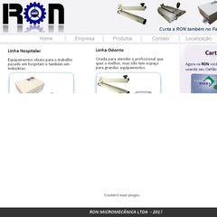 ron.com.br seladoras, incubadoras, papel grau cirúrgico