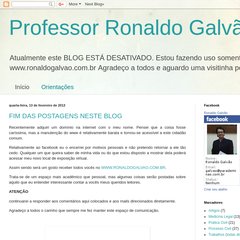ronaldogalvao.blogspot.com Início, Orientações, 15:26