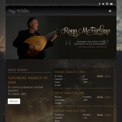 Welcome To RonnMcFarlane.com &raquo; Ronn McFarlane