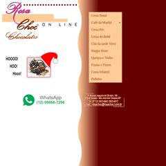 rosachoc.com.br Presentes Rosa Choc, Pedidos